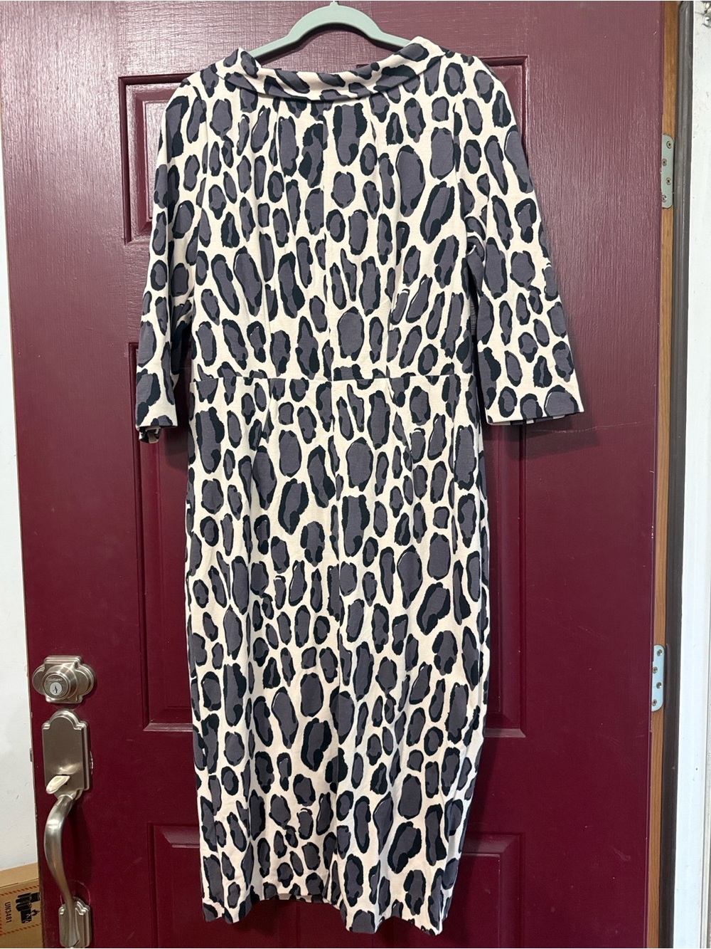 Boden Marisa Leopard-Print Midi Dress 14L